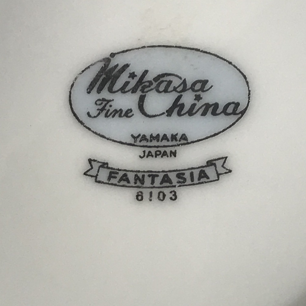 Mikasa Fine China from Yamaha, Japan Antique Floral bowls - Picture 2 of 7